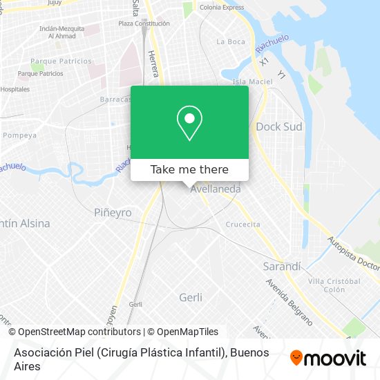Asociación Piel (Cirugía Plástica Infantil) map