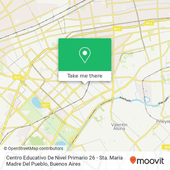 Centro Educativo De Nivel Primario 26 - Sta. María Madre Del Pueblo map