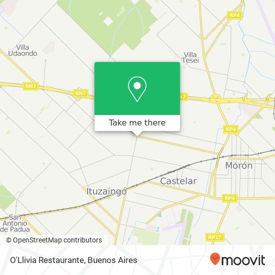 O'Llivia Restaurante map