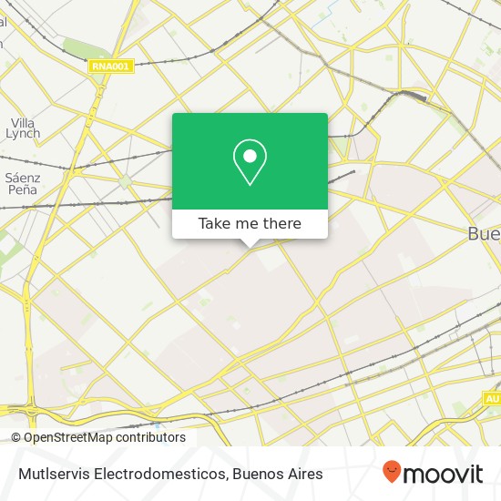 Mutlservis Electrodomesticos map