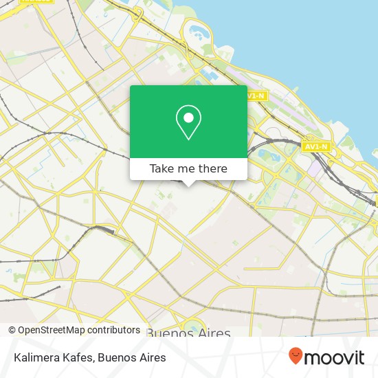Kalimera Kafes map