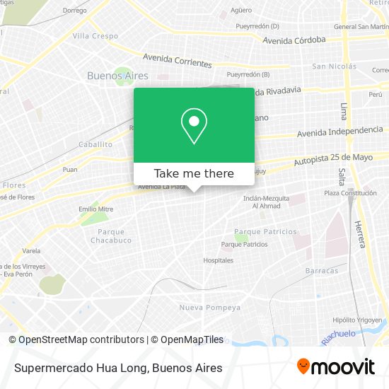 Supermercado Hua Long map