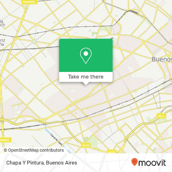 Chapa Y Pintura map