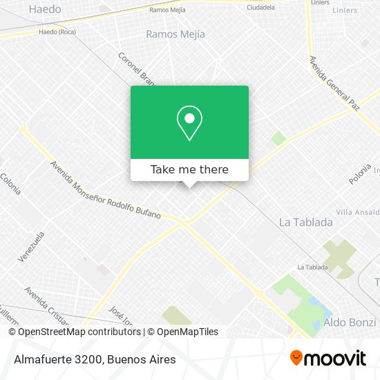 Almafuerte 3200 map