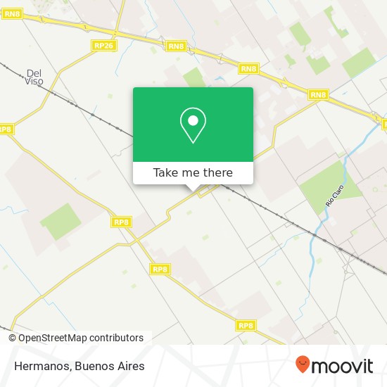 Hermanos map