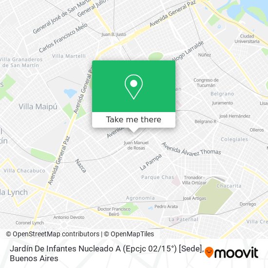 Jardín De Infantes Nucleado A (Epcjc 02 / 15°) [Sede] map