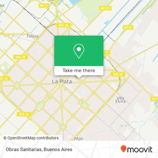 Obras Sanitarias map