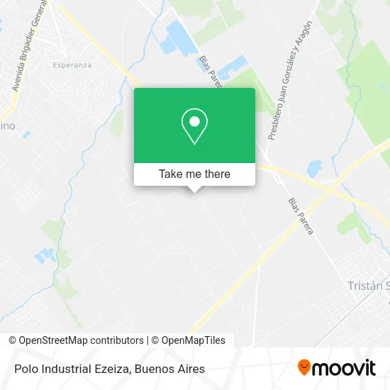 Polo Industrial Ezeiza map