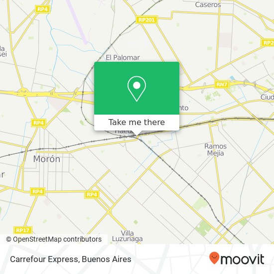 Carrefour Express map