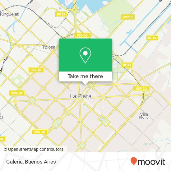 Galeria map