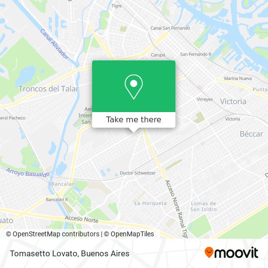 Tomasetto Lovato map