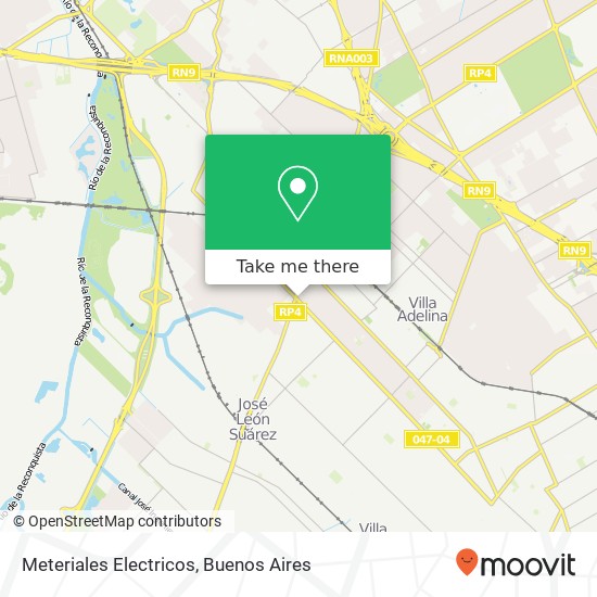 Mapa de Meteriales Electricos