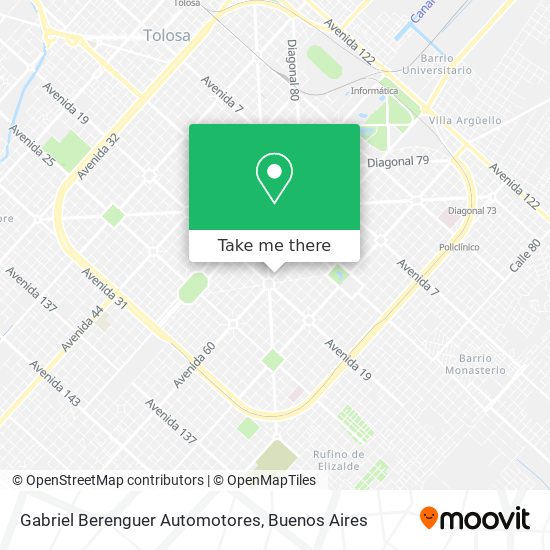 Gabriel Berenguer Automotores map