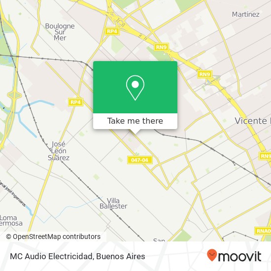 MC Audio Electricidad map