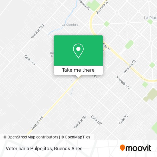 Veterinaria Pulpejitos map