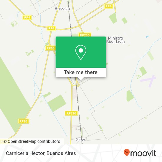 Mapa de Carniceria Hector