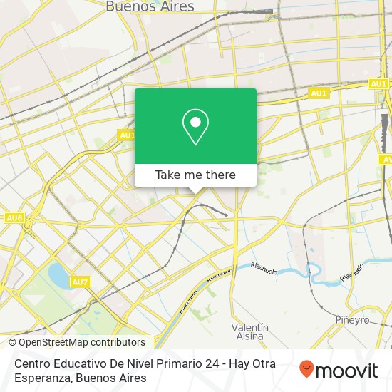 Centro Educativo De Nivel Primario 24 - Hay Otra Esperanza map
