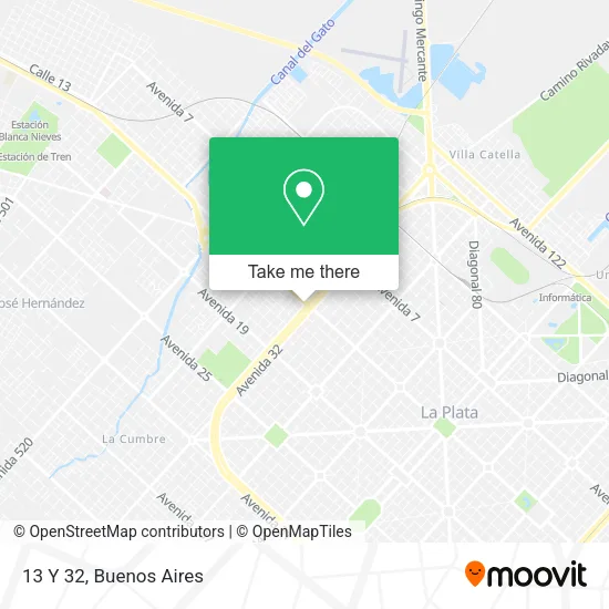Mapa de 13 Y 32