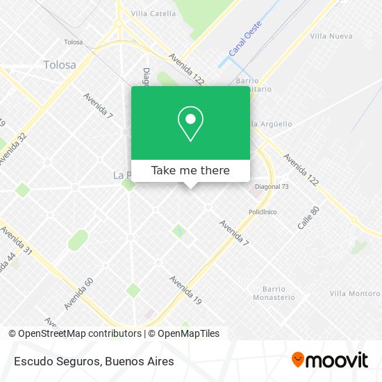 Escudo Seguros map