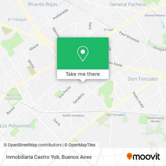 Inmobiliaria Castro Yob map