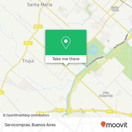 Servicompras map