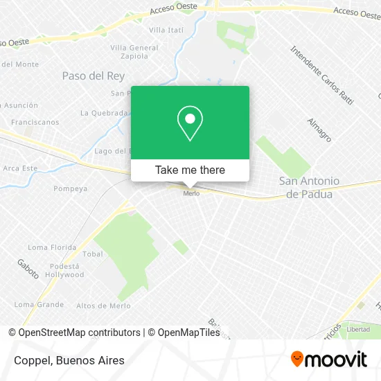 Coppel map