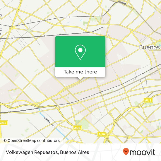 Mapa de Volkswagen Repuestos