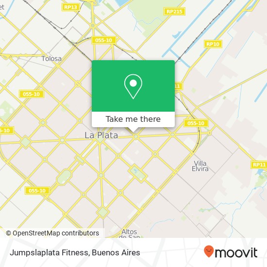 Jumpslaplata Fitness map