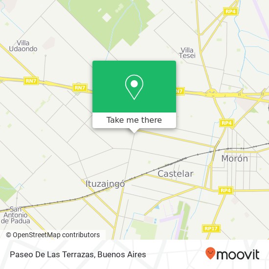 Mapa de Paseo De Las Terrazas