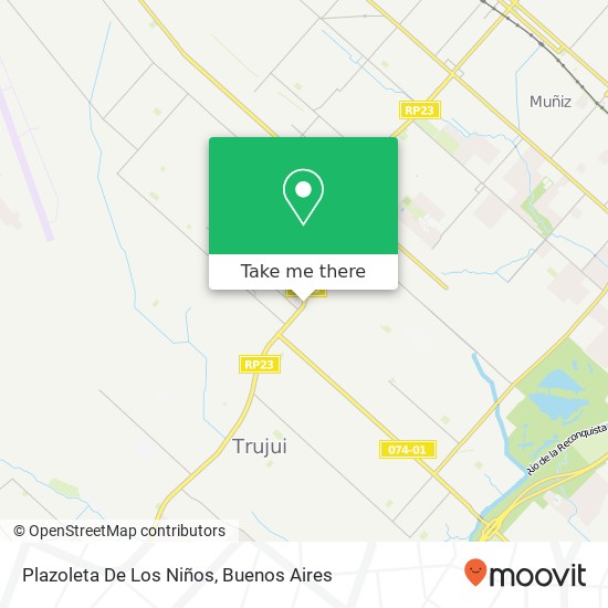 Mapa de Plazoleta De Los Niños