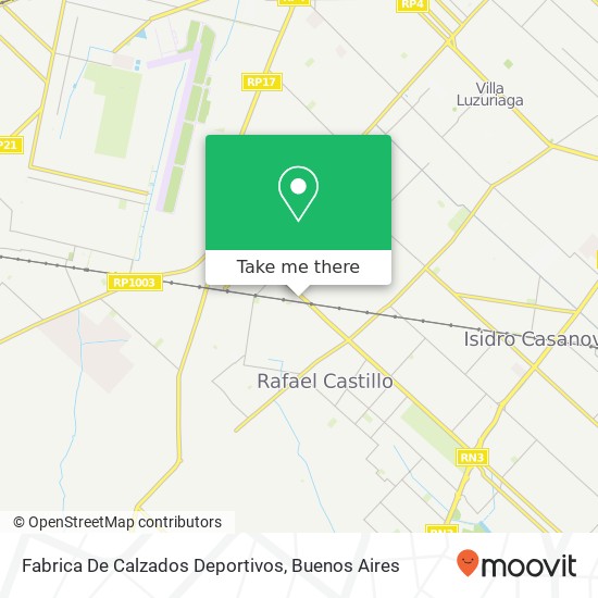 Fabrica De Calzados Deportivos map