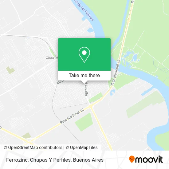 Ferrozinc, Chapas Y Perfiles map