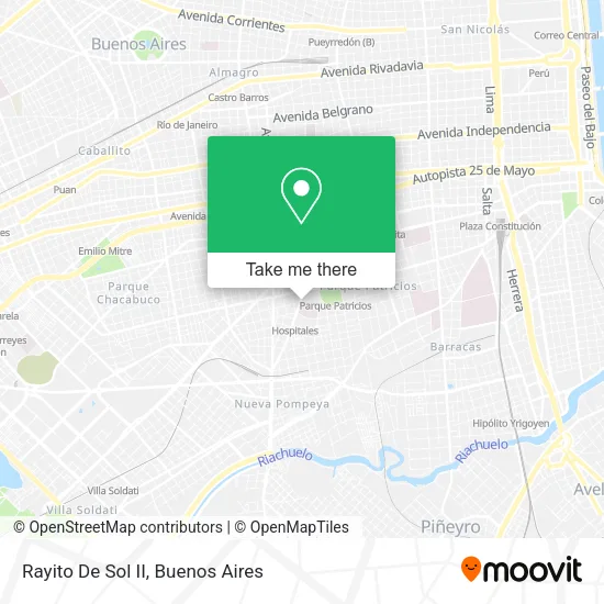 Mapa de Rayito De Sol II