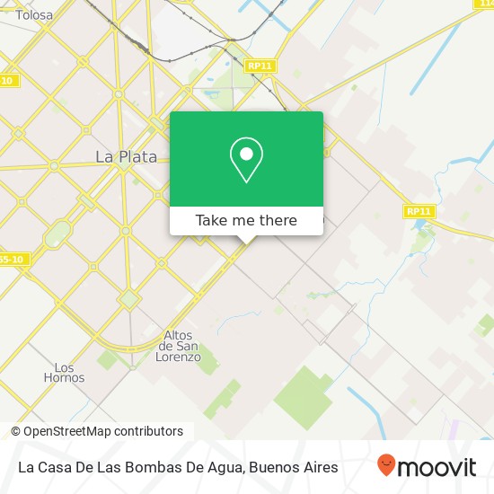 La Casa De Las Bombas De Agua map