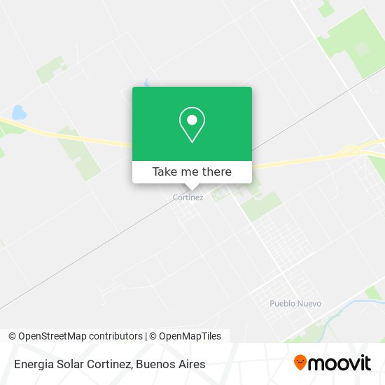 Energia Solar Cortinez map