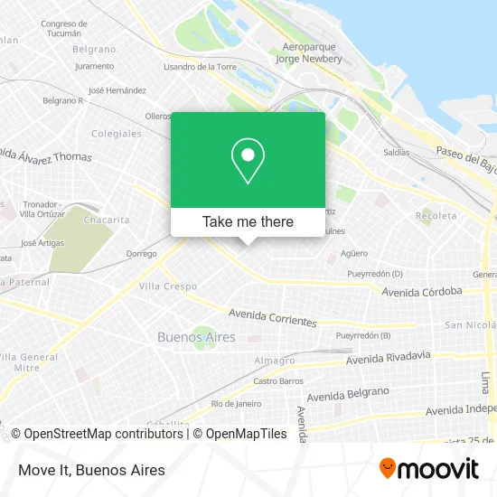 Move It map