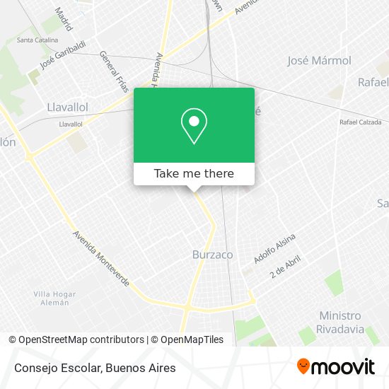 Consejo Escolar map