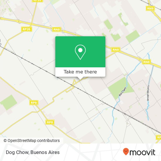 Dog Chow map