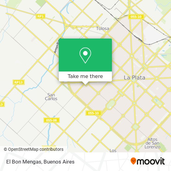 El Bon Mengas map