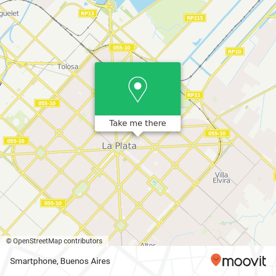 Smartphone map