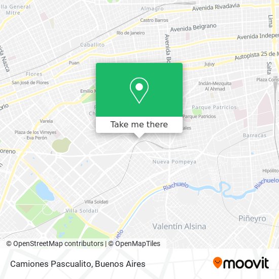 Mapa de Camiones Pascualito
