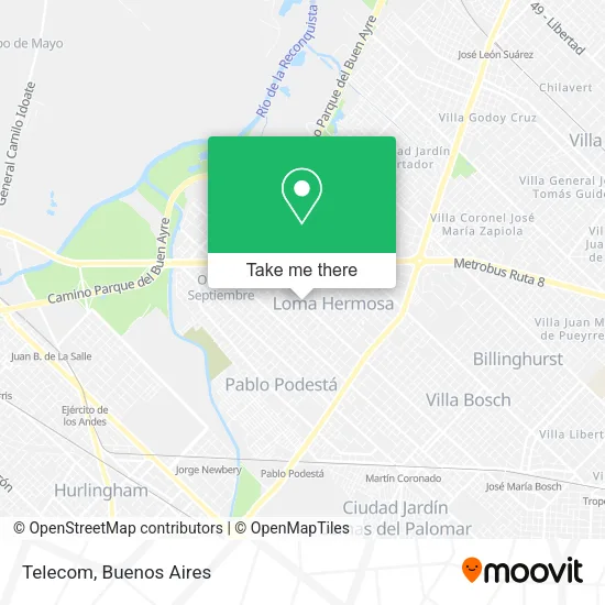 Mapa de Telecom