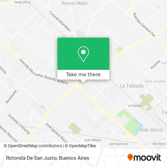 Rotonda De San Justo map