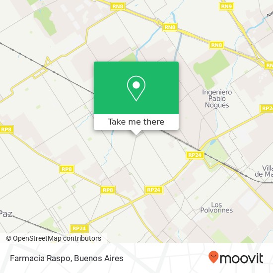 Farmacia Raspo map