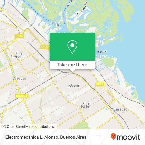 Electromecánica L. Alonso map