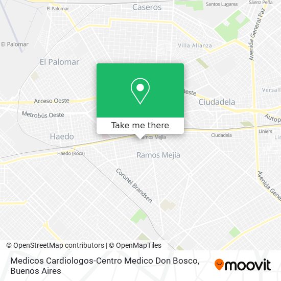 Medicos Cardiologos-Centro Medico Don Bosco map