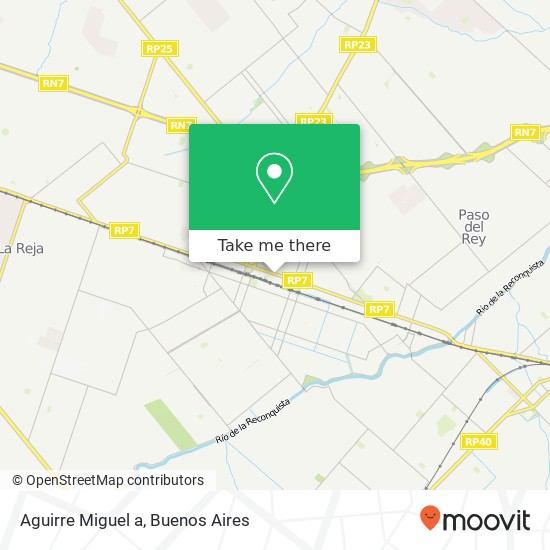 Aguirre Miguel a map