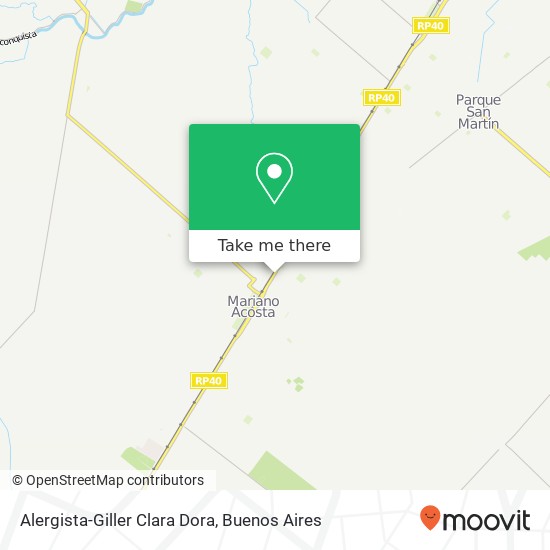 Mapa de Alergista-Giller Clara Dora
