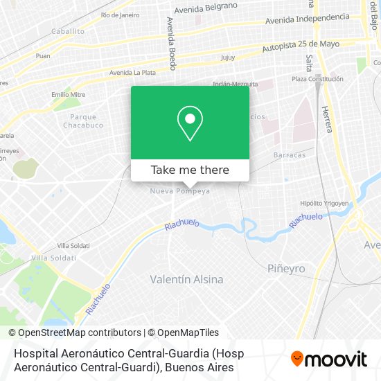 Hospital Aeronáutico Central-Guardia (Hosp Aeronáutico Central-Guardi) map