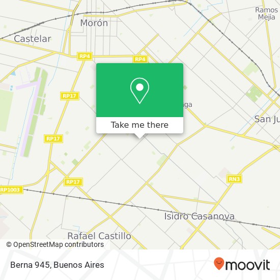 Berna 945 map